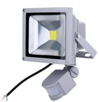 Projetor de LEDS para Exterior 20W - 5500k - C/Sensor